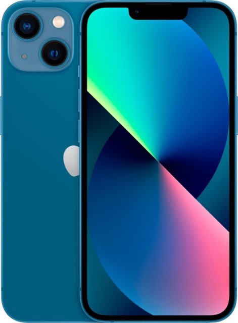 CPO - 6.1-inch iPhone 13, A15 Bionic chip and superfast 5G, 256GB, Blue (UNLOCKED)