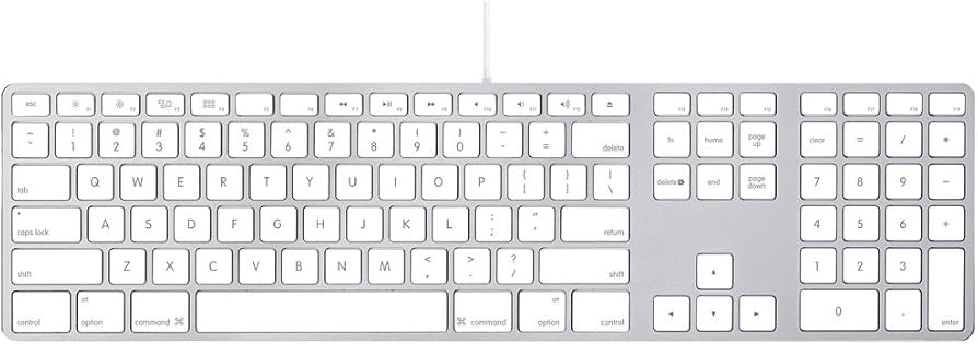 Apple Keyboard with Numeric Keypad Wired USB