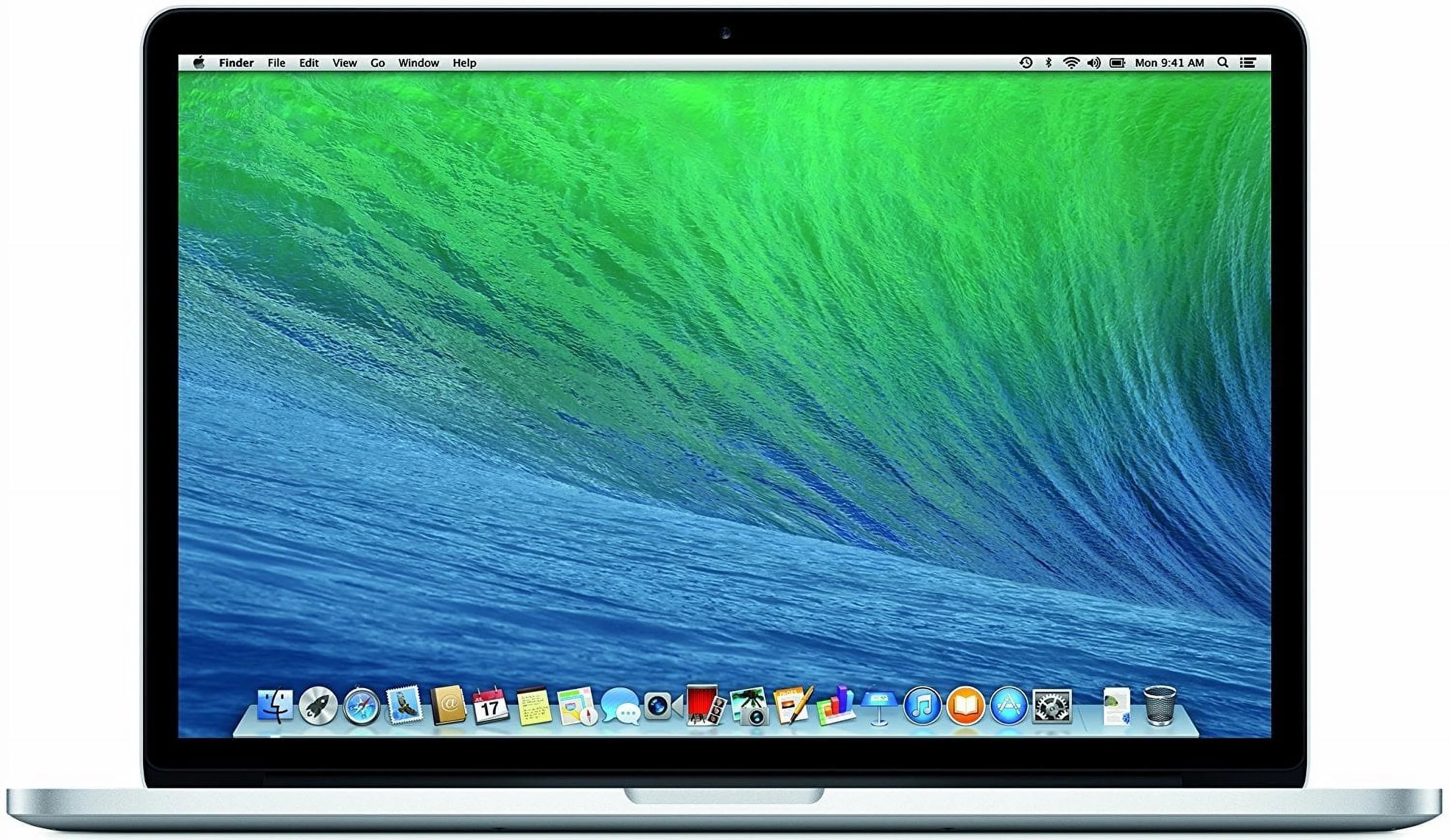 CPO - 15-inch MacBook Pro (Late 2013) with Retina display 2.0 GHz quad-core Intel Core i7, Turbo Boost up to 3.2GHz, 8GB 1600MHz memory, 256GB PCIe-based flash storage, Intel Iris Pro Graphics