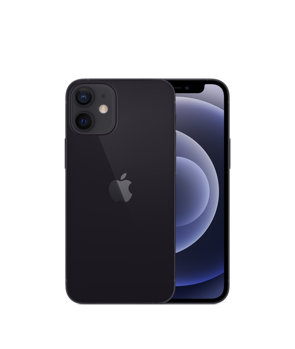 CPO - 5.4-inch iPhone 12 mini, A14 Bionic chip, 64GB, Black - UNLOCKED