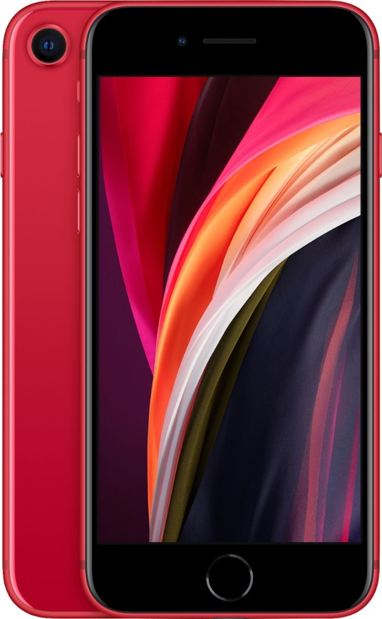 CPO - 4.7-inch iPhone SE (2nd gen.), A13 Bionic chip, 128GB, (PRODUCT)RED  (UNLOCKED)